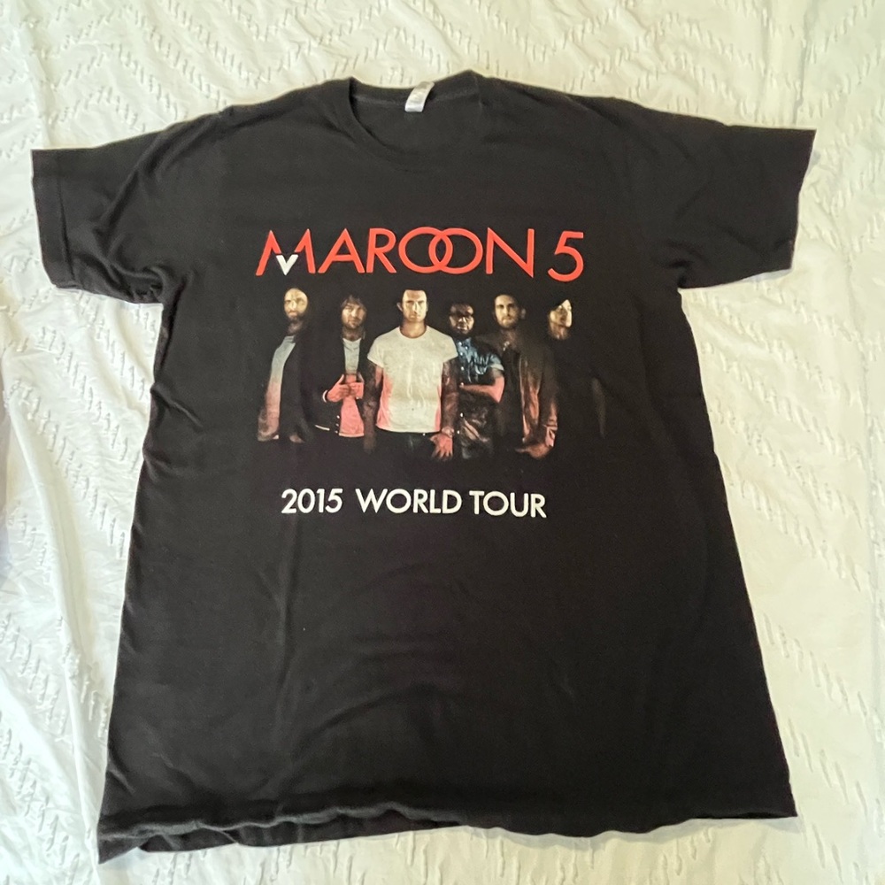 Maroon 5 2015 tour shirt size M